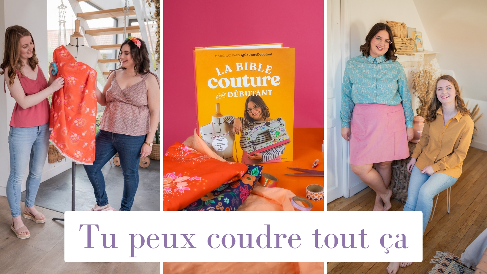 Livre la bible couture pour débutant